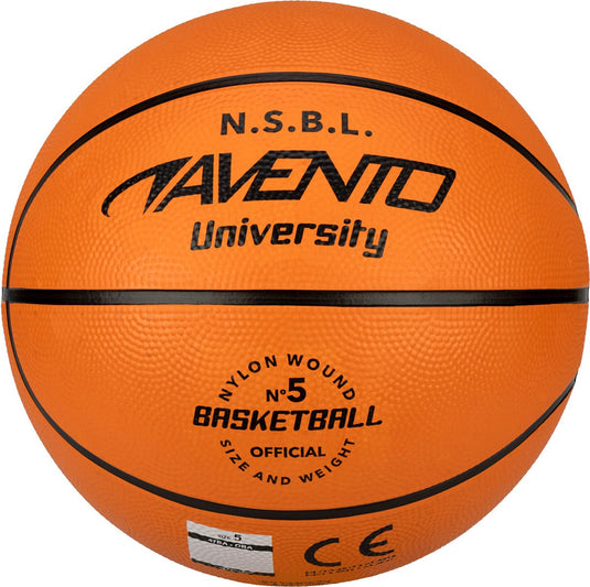 Avento basketbal maat 5 - junior squad - oranje zwart