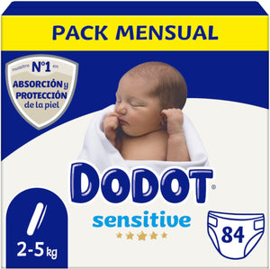 Dodot sensitive - luiers - 84st n°1 (2-5kg)