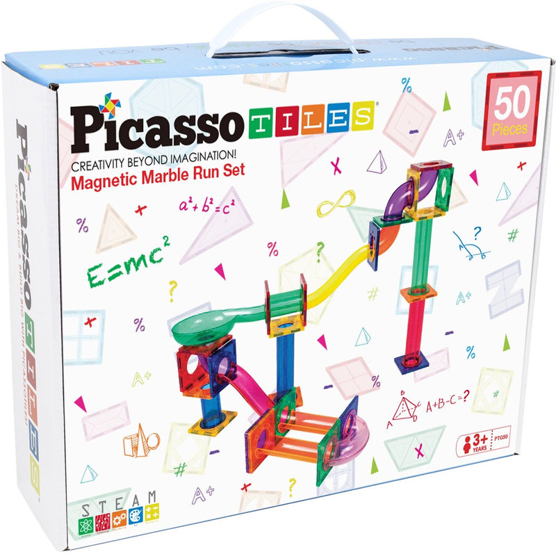 Load image into Gallery viewer, Selecta picassotiles marble run - magnetische bouwtegels - 50dlg.

