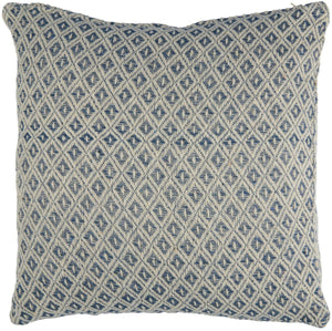 Arti casa sierkussen - 45x45 cm - decoratief kussen - zacht en comfortabel - voor bank en bed - blauw
