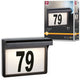 Paulmann solar led-huisnummerverlichting dayton ii ip44 3000k 2lm zwart
