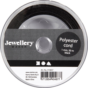 Creativ company https: www.cchobby.nl polyester-koord-dikte-1-mm-zwart-50-m-1-rol
