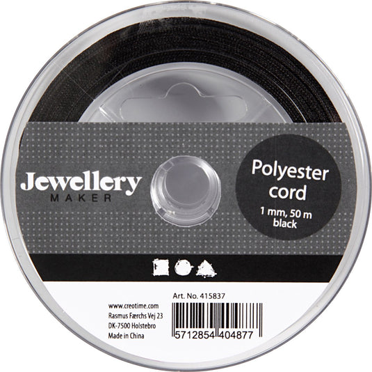 Creativ company https: www.cchobby.nl polyester-koord-dikte-1-mm-zwart-50-m-1-rol