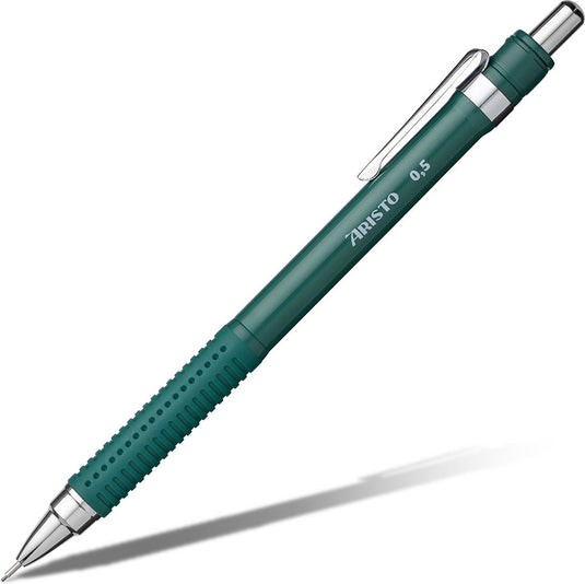 Aristo vulpotlood - studio art series - penpunt 0.5mm - hardheid hb - met gum - mystic green - ar-85719
