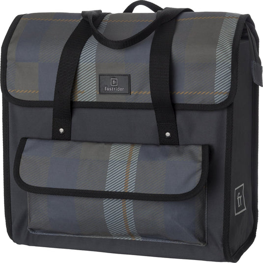 Fastrider lasse luxe shopper fietstas basics check cg