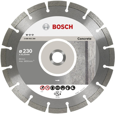 Bosch diamantschijf 10x prof concrete 230 22,23