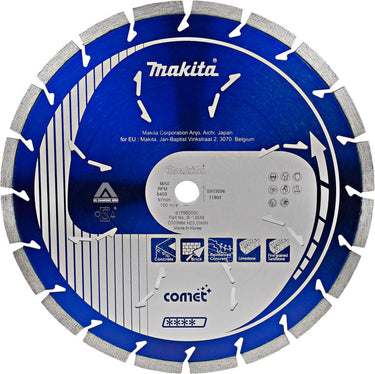 Makita diamantdoorslijpschijf comet 230 x 22.23 x 10 mm - comet