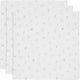 Jollein - hydrofiele doek small 70x70cm - spuugdoekjes - zacht katoen - 3 stuks - lovely birds