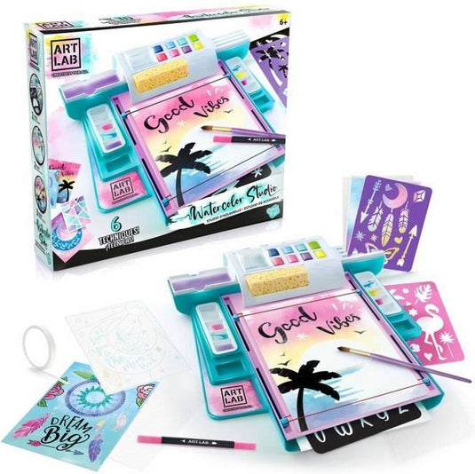 Merkloos sans marque set voor aquarelschilderijen canal toys good vibes