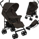 Lionelo elia - buggy - lichte 7kg en duurzame kinderwagen - paraplu buggy - 5-punts gordel - rijke set - grote mand - muskietennet - geschikt voor kinderen tot 15 kg - verstelbare rugleuning tot ligpositie en voetensteun - van 6 maanden tot 5 jaar