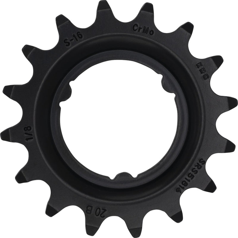 Load image into Gallery viewer, KMC Shimano 16T Tandwiel - Elektrischefiets - Zwart
