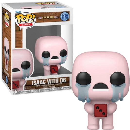 Funko the binding of isaac rebirth - isaac with d6 vinylfiguur 1178 unisex pop! - neutraal - standard