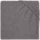 Jollein - baby - hoeslaken wieg jersey (storm grey) - katoen - hoeslaken wieg - 40 50x80 90cm