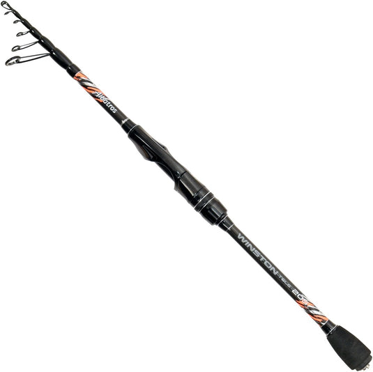 Albatros winston tele 240 6 5-20gr - telescopische reishengel met luxe hoes