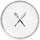 Blond amsterdam - x noir - onbijtbord - fork knife - ø 22 cm
