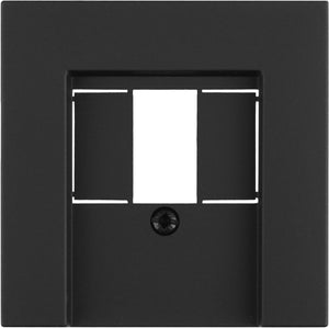 Gira e2 afdekplaat - tae usb - zwart