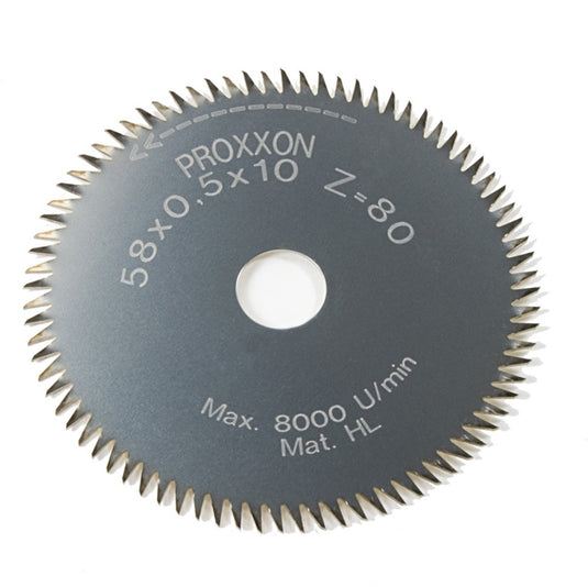 Proxxon micromot - cirkelzaagblad - zaagblad - 50x10x05 mm - aantal tanden: 80 1 stuk(s)