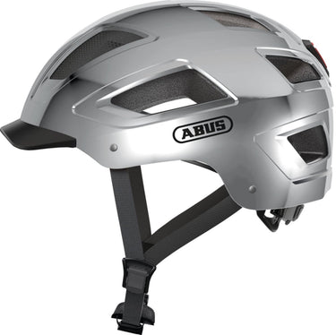 Abus helm Hyban 2.0 signal Zilver XL 58-63cm