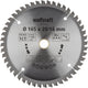 Wolfcraft - cirkelzaagblad 165x20mm - 48 tanden - zaagblad voor cirkelzaag - serie lila - 6621000
