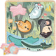 Vilac houten tactiele voelpuzzel jungle *