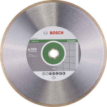 Bosch - diamantdoorslijpschijf standard for ceramic 350 x 30+25,40 x 2 x 7 mm