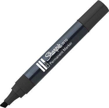 Sharpie w10 zwarte permanent marker – beitelpunt