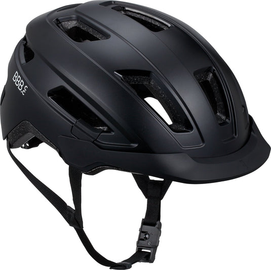 Bbb cycling dice e-bike fietshelm - unisex fietshelm volwassenen - met abs shell en magnetische fidlock sluiting - fietshelm dames elektrische fiets - zwart - medium: 54-58cm - bhe-180