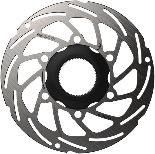 Bbb cycling schijfrem centerstop center lock remschijf bbs-121 - zilver - 140 mm