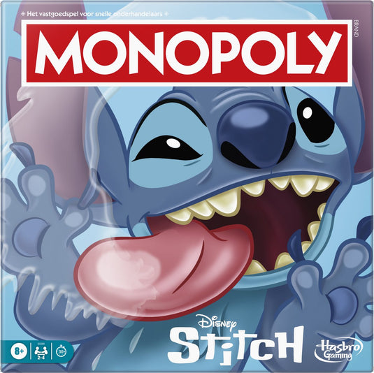 Monopoly stitch - nederlandse editie - gezelschapsspel
