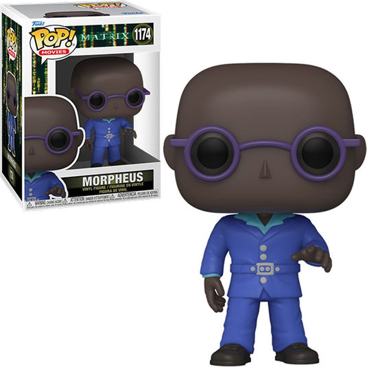 Funko the matrix verzamelfiguur the matrix 4 pop! movies morpheus 9 cm multicolours