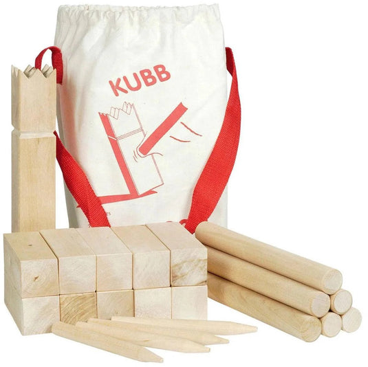 Goki schaakspel kubb vikingen xl