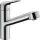 Hansgrohe focus m42 - keukenmengkraan - ééngreeps bediening - 150mm - chroom