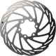 Bbb cycling schijfrem powerstop 6-gaats remschijf bbs-111 - zilver - 140 mm