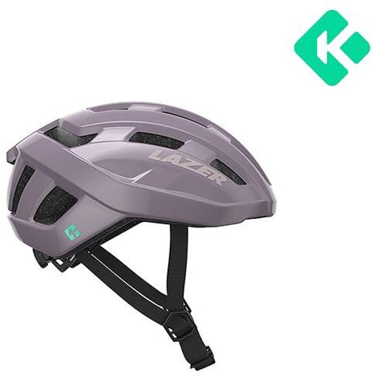 Lazer tempo kineticore fietshelm e-bike helm mulberry