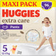 Huggies ® extra care baby luierbroekjes, maat 5 (12 tot 17kg), 96 luiers met zachte elastische tailleband en disney designs, maxi pack