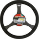 Carpoint stuurhoes auto - zwart - voor sturen met een diameter van 38 cm