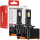 Amio xd pro d1s d1r led koplampen full canbus 6500k wit licht - 11132lm 110w d1s d1r xenon vervanging plug and play krachtige upgrade