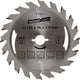 Wolfcraft - cirkelzaagblad 130x16mm - 20 tanden - zaagblad voor cirkelzaag - serie zilver - 6456000