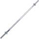 Tunturi halterstang - barbell - fitness bar - fitness stang - 120 cm - schroefsluiting - incl. gratis fitness app