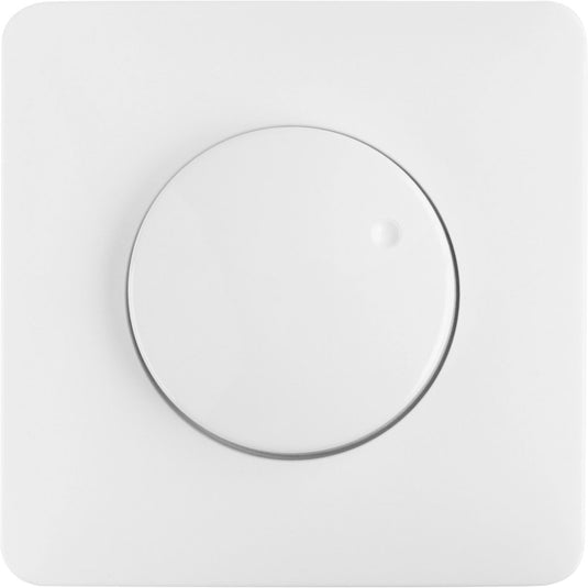 Peha centraalplaat met knop voor dimmer inbouw