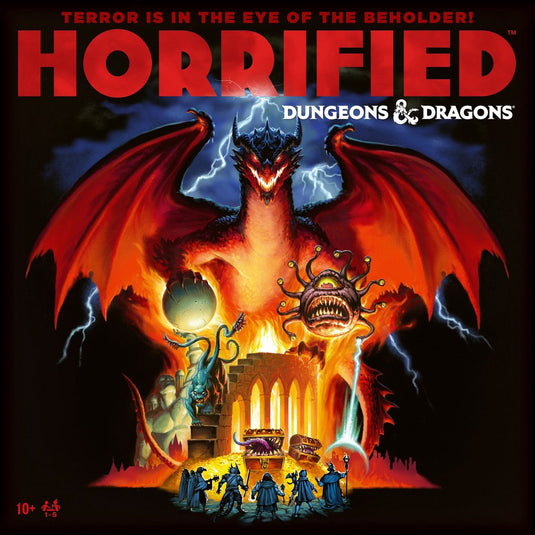Ravensburger horrified dungeons dragons bordspel