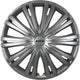 Carpoint wieldoppen giga 16 inch abs zilver set van 4