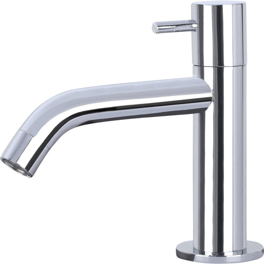 Differnz koudwaterkraan - gebogen - chroom