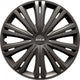 wieldoppen Giga 15 inch ABS antraciet set van 4