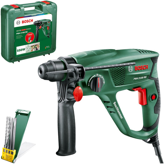 Bosch pbh 2100 re 550 w 2300 rpm sds-plus