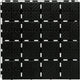 Prosperplast easy square serie - modulaire tuinkrat - antislip - 40 x 40 cm - zwart