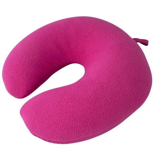 Travelsafe nekkussen - roze - 28 cm