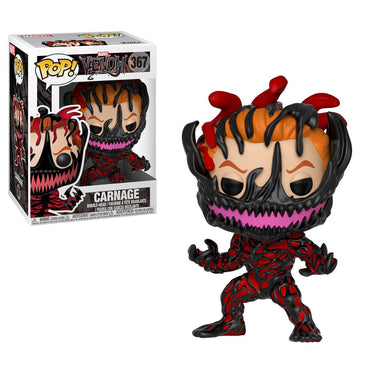 Marvel funko venom - pop! vinyl bobble-head carnage 9 cm verzamelfiguur - multicolours
