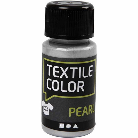 Creativ company https: www.cchobby.nl textielkleur-parelmoer-zilver-50-ml-1-fles
