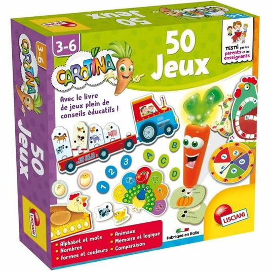 Lisciani carotina laboratorie 50 jeux